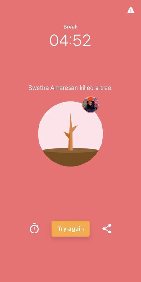 pomodoro technique app, flora